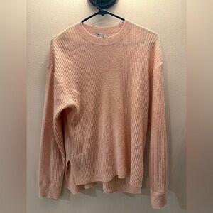 Madewell Blush Knit Top light weight and gorgeous